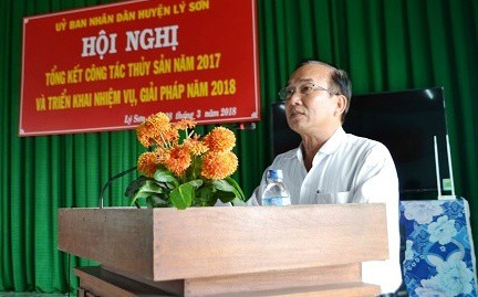 Quảng Ngãi: Kỷ luật chủ tịch UBND huyện Lý Sơn - Ảnh 1.