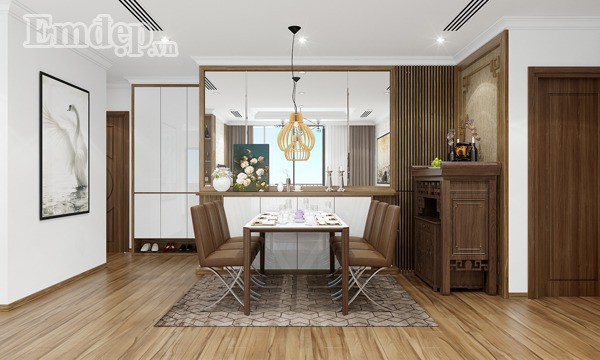Ngẩn ngơ trước căn hộ thiết kế giản dị mà sang trọng - Ảnh 5. Ngẩn ngơ trước căn hộ thiết kế giản dị mà sang trọng - Ảnh 5.