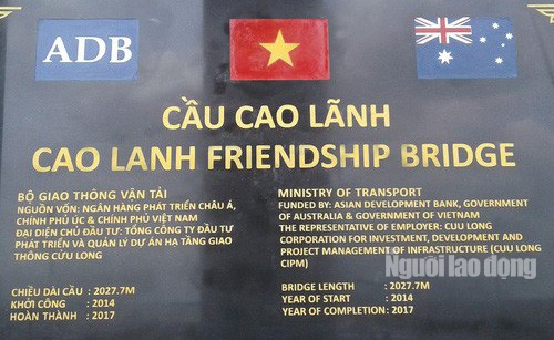 Chờ Chính phủ Việt Nam và Úc thống nhất thời gian khánh thành cầu Cao Lãnh - Ảnh 4.