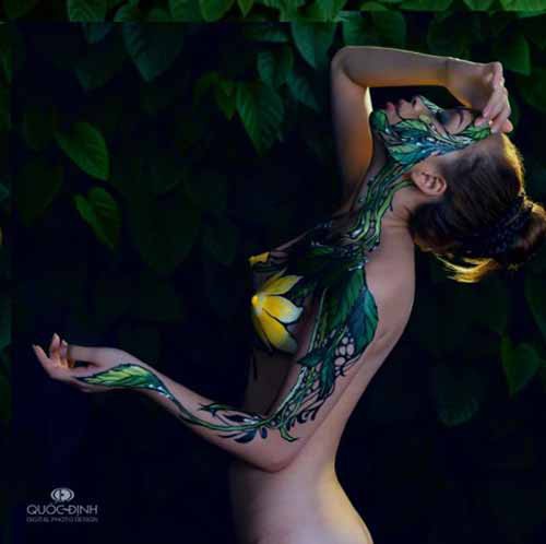 Vụ người mẫu tố bị họa sĩ hiếp dâm: Body painting là gì? - Ảnh 7.