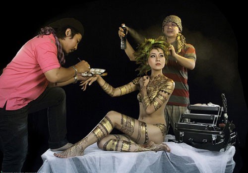 Body painting để làm gì? - Ảnh 1.