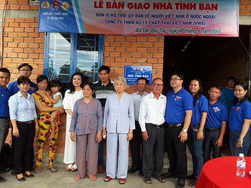 VWS tặng Nhà tình bạn cho thanh niênkhó khăn - Ảnh 2.