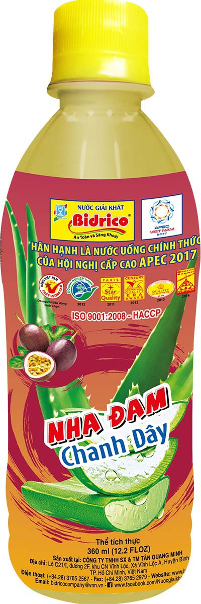 Sảng khoái với nước nha đam của Bidrico - Ảnh 1.