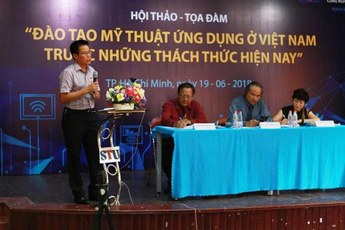 Ngành mỹ thuật ứng dụng khát nhân lực - Ảnh 1.