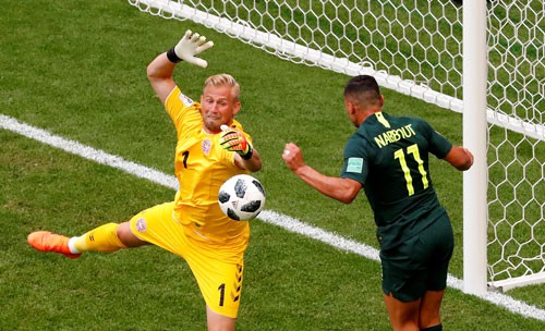 Đan Mạch - Úc 1-1: Cả hai đều tiếc - Ảnh 1.
