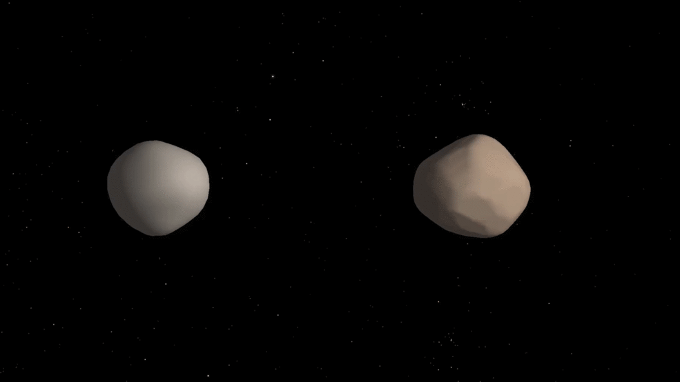 Cặp tiểu hành tinh song sinh kỳ lạ đe dọa trái đất - Ảnh 1.