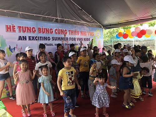 Tưng bừng lễ hội hè thiếu nhi VWS - Ảnh 1.