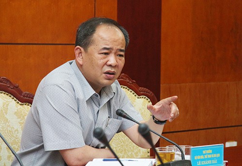 Bộ VH-TT-DL “chốt” ông Lê Khánh Hải ra tranh cử Chủ tịch VFF - Ảnh 1.