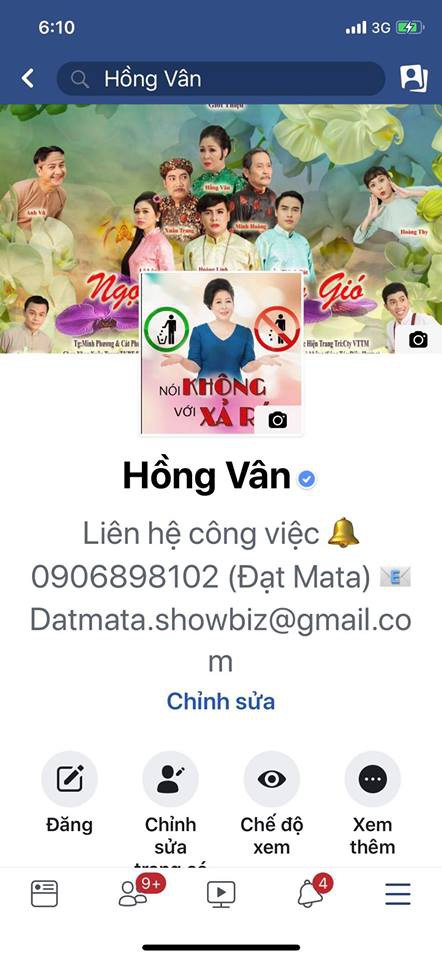 Giả mạo Facebook của Hồng Vân, Quốc Thuận để lừa tiền hỗ trợ Mai Phương, Lê Bình - Ảnh 2.