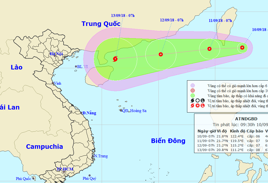 Áp thấp nhiệt đới khả năng mạnh thành bão vào Vịnh Bắc Bộ - Ảnh 1.