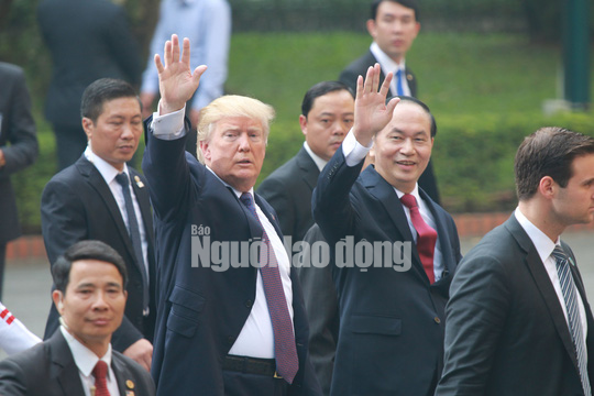 Tổng thống Donald Trump: Chủ tịch nước Trần Đại Quang là người bạn tuyệt vời của Mỹ - Ảnh 1.