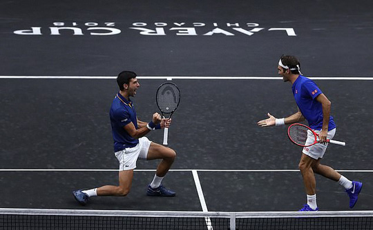 Cặp đôi Federer – Djokovic thua ngược ở Laver Cup 2018 - Ảnh 5.