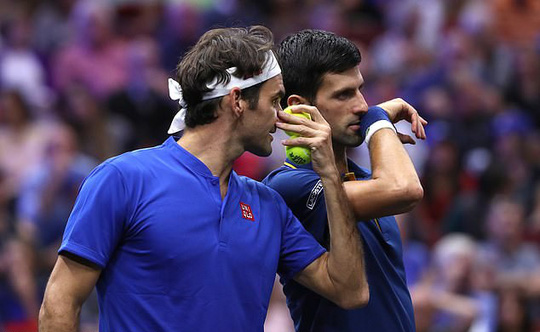 Cặp đôi Federer – Djokovic thua ngược ở Laver Cup 2018 - Ảnh 4.