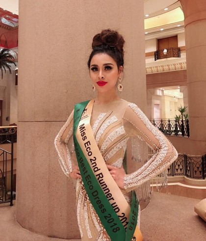 Thư Dung bị thu hồi danh hiệu á hậu Miss Eco International - Ảnh 1.