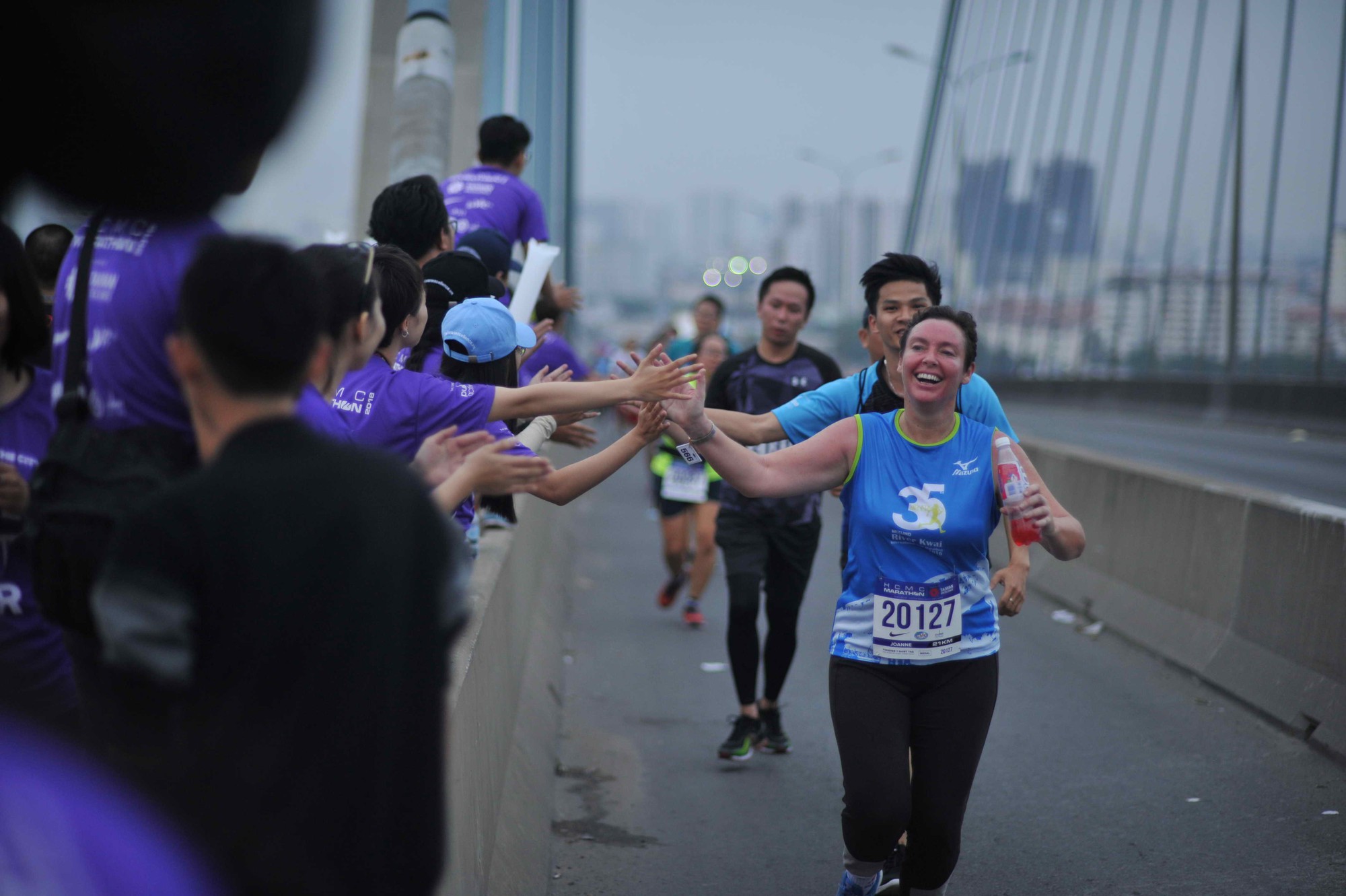 Choáng ngợp với 8.000 VĐV ở Giải Marathon TP HCM 2018 - Ảnh 7.