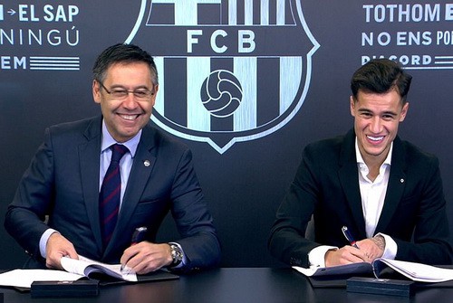 Thương binh Coutinho chào sân hợp đồng bom tấn tại Barcelona - Ảnh 3.