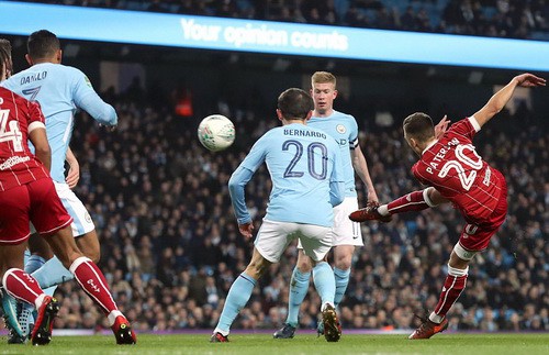 Thắng nghẹt thở Bristol City, Man City mơ chung kết League Cup - Ảnh 2.