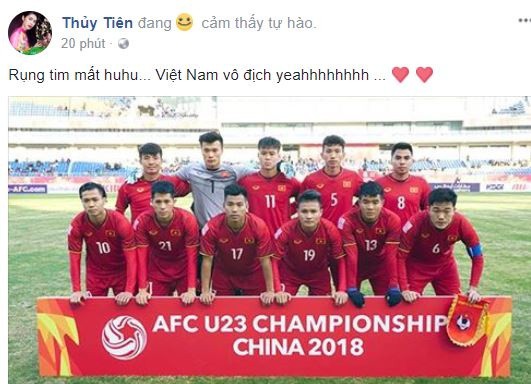 Sao Việt vỡ òa cùng chiến thắng của U23 Việt Nam - Ảnh 15.