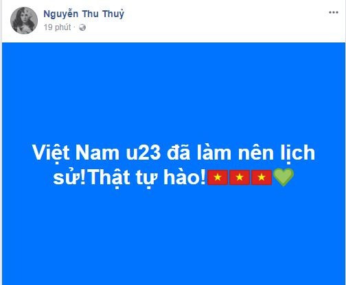 Sao Việt vỡ òa cùng chiến thắng của U23 Việt Nam - Ảnh 19.