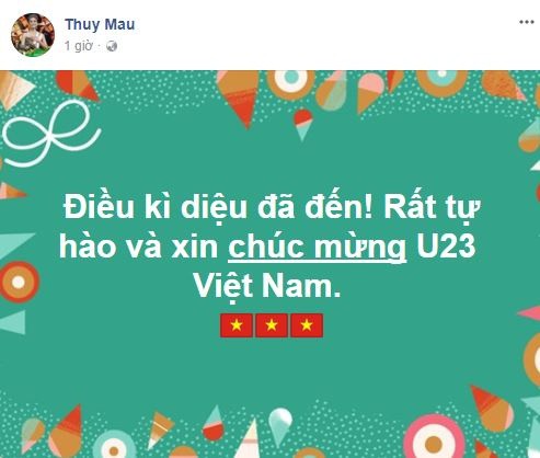 Sao Việt vỡ òa cùng chiến thắng của U23 Việt Nam - Ảnh 23.