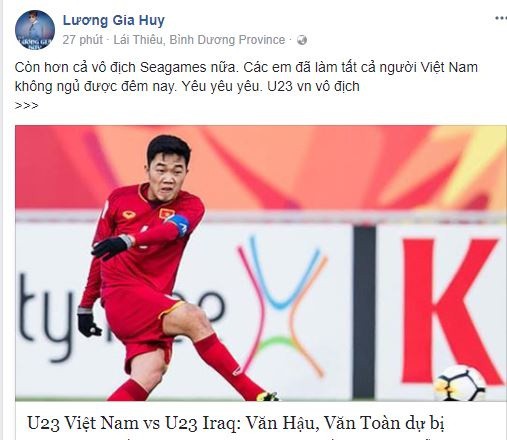 Sao Việt vỡ òa cùng chiến thắng của U23 Việt Nam - Ảnh 33.