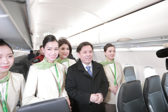 Bamboo Airways đón máy bay thế hệ mới A231neo - Ảnh 10.