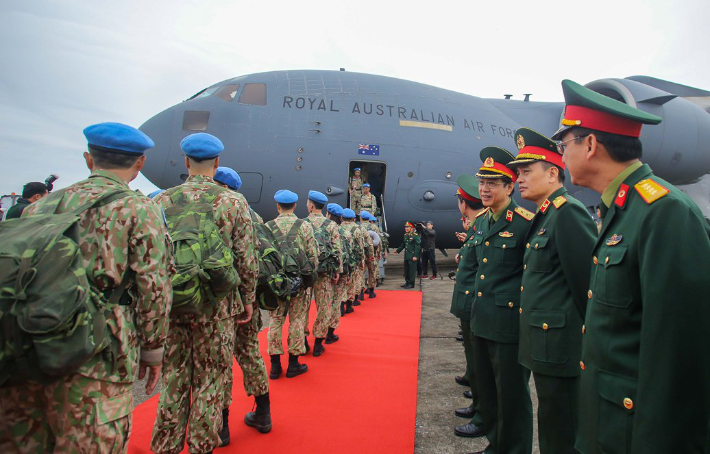 Cận cảnh ngựa thồ C-17 đưa Bệnh viện dã chiến lên đường gìn giữ hòa bình Liên Hiệp Quốc - Ảnh 24.