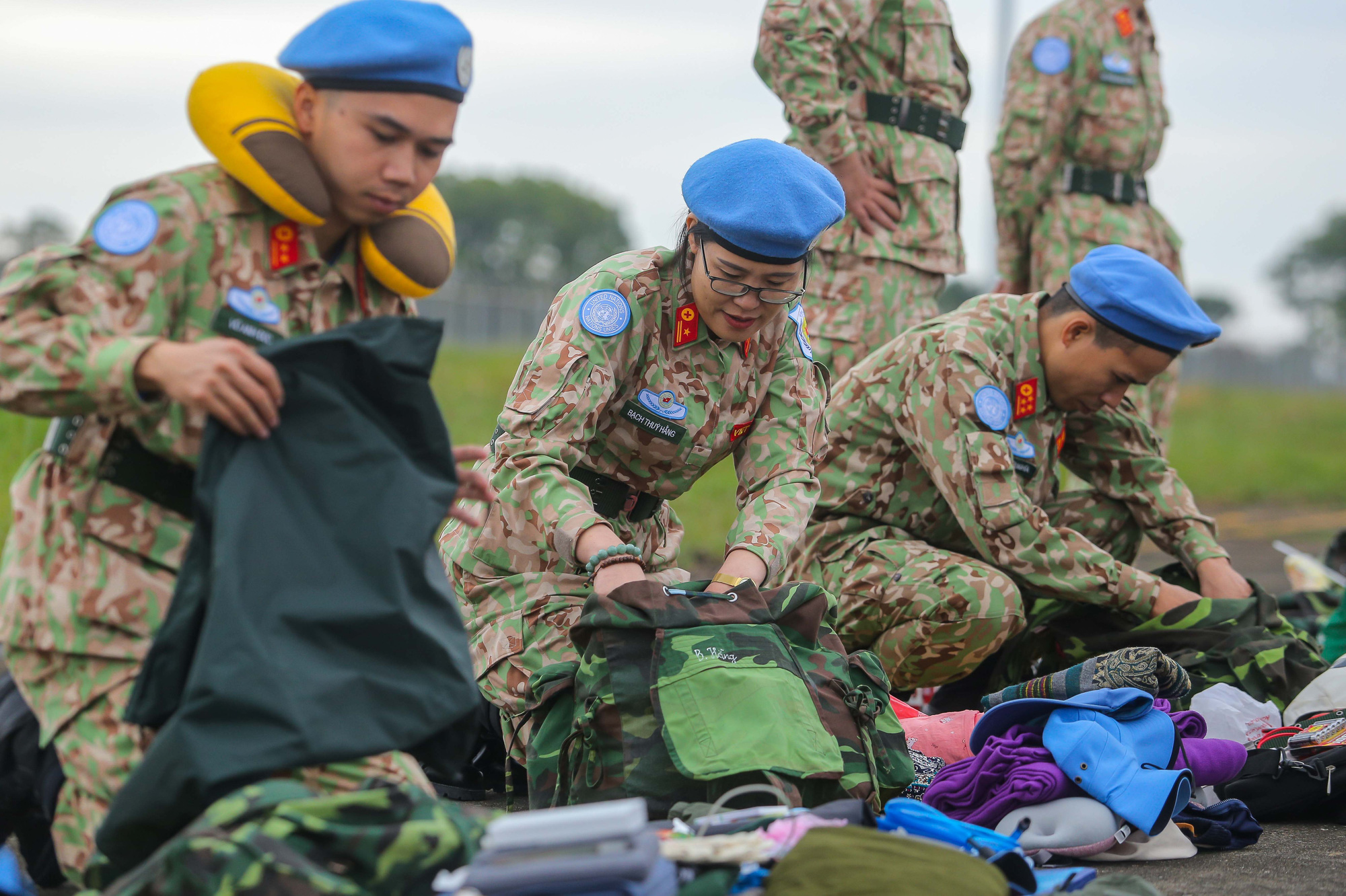 Cận cảnh ngựa thồ C-17 đưa Bệnh viện dã chiến lên đường gìn giữ hòa bình Liên Hiệp Quốc - Ảnh 19.