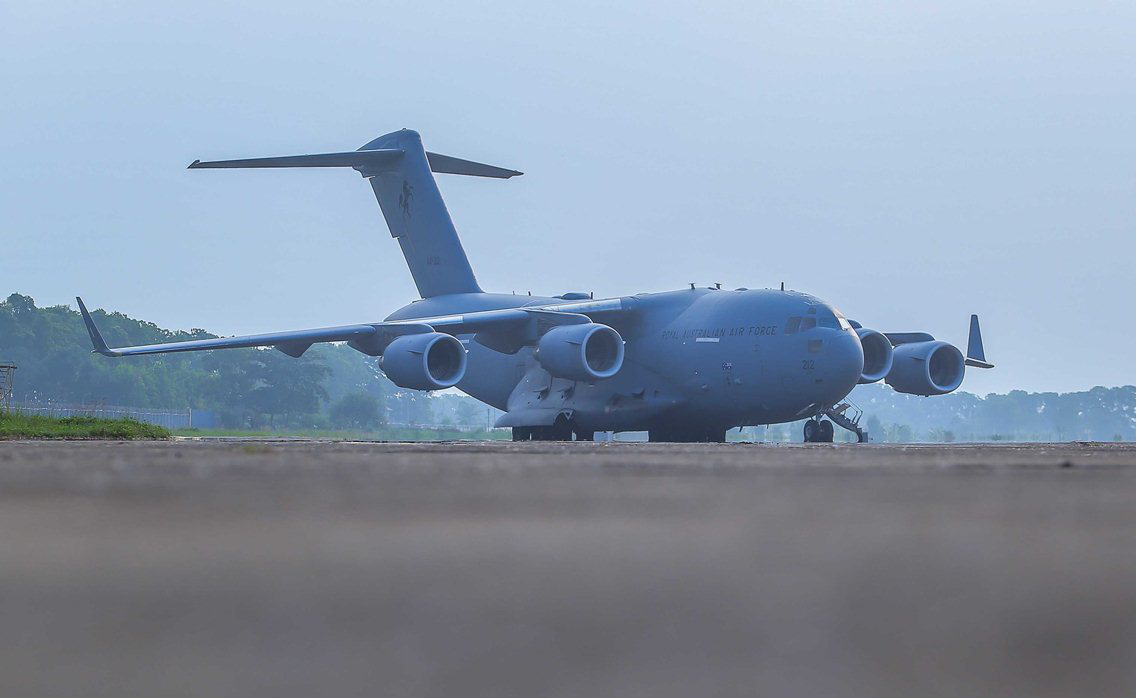 Cận cảnh ngựa thồ C-17 đưa bệnh viện dã chiến sang Nam Sudan làm nhiệm vụ gìn giữ hòa bình - Ảnh 17.