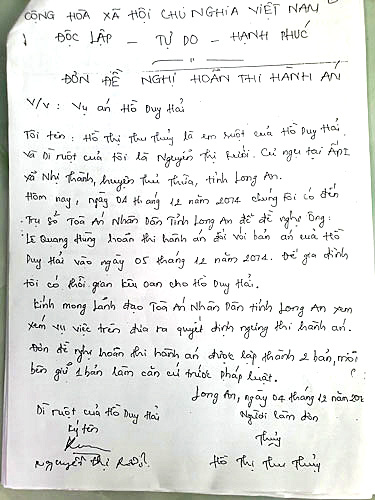 Phút 89 của tử tù Hồ Duy Hải: Án mạng rúng động vùng quê - Ảnh 2.