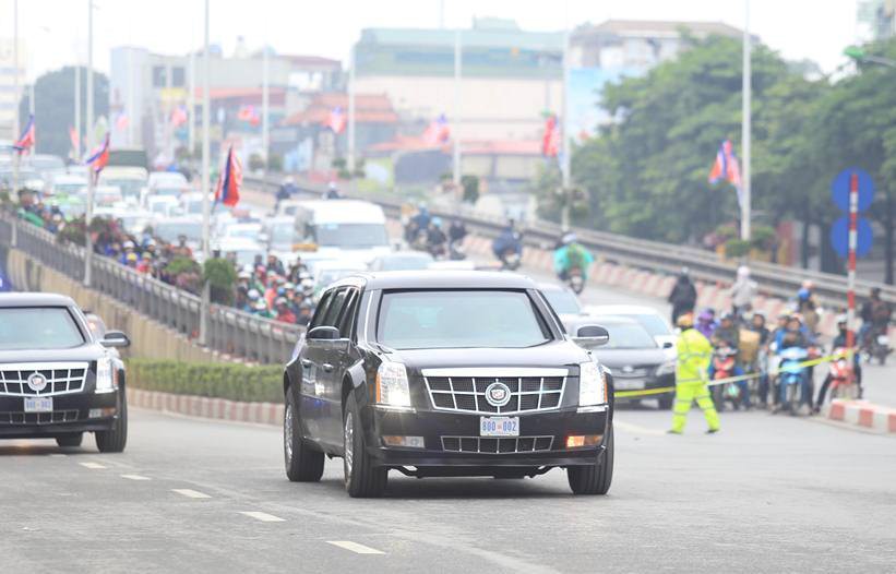Chuyên xa Quái thú của Tổng thống Donald Trump chạy về  Hà Nội - Ảnh 5.