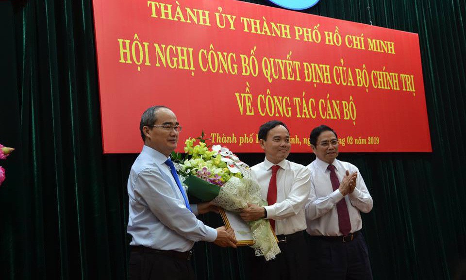 Ông Trần Lưu Quang làm Phó Bí thư Thường trực Thành ủy TP HCM - Ảnh 1.