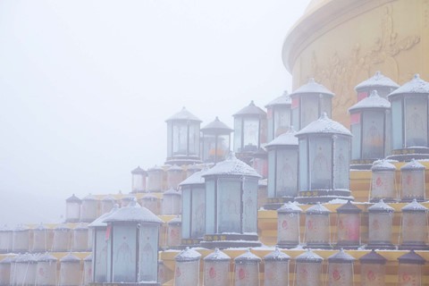 Núi Nga Mi ngập tuyết trắng - điểm du lịch hút khách ở Trung Quốc - Ảnh 11.