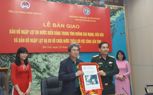 Công bố bản đồ ngập lụt toàn quốc trong tình huống siêu bão - Ảnh 1. Công bố bản đồ ngập lụt toàn quốc trong tình huống siêu bão - Ảnh 1.