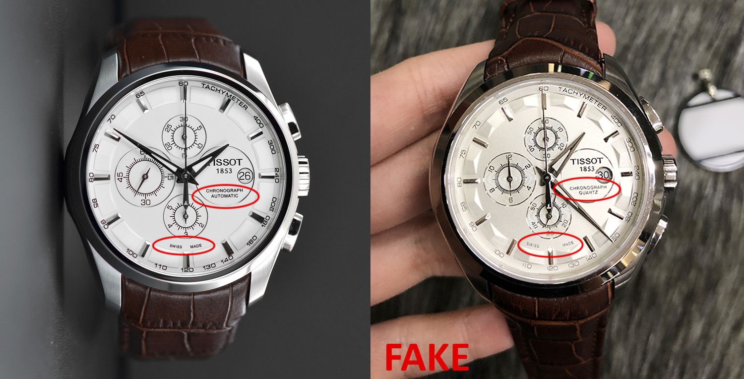 Gi v n l m 1 chi c ng h Tissot Fake lo i 1