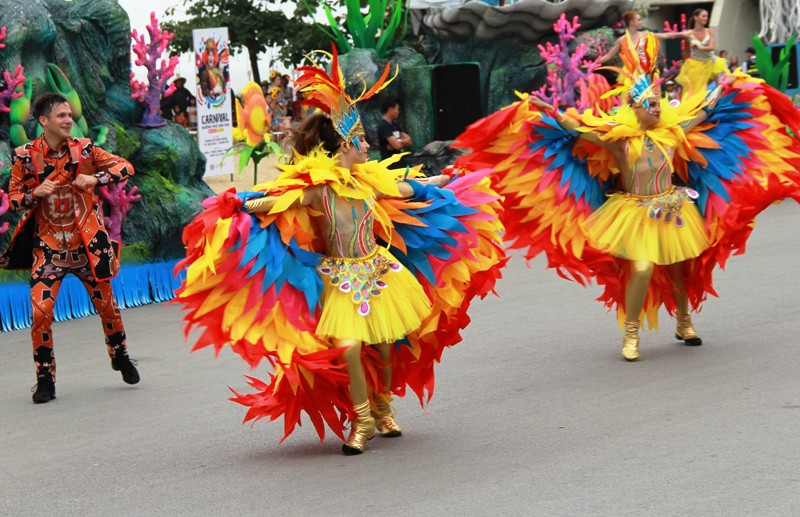 Mãn nhãn lễ hội Carnival đường phố lần đầu tiên xuất hiện tại Sầm Sơn - Ảnh 6.