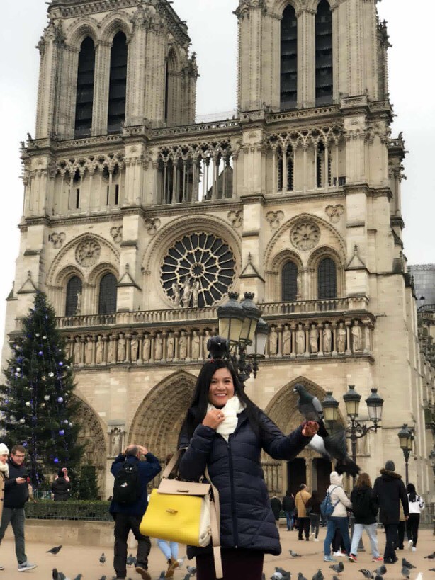 Nghệ sĩ bàng hoàng trước ngọn lửa bùng lên từ Nhà thờ Đức Bà Paris - Ảnh 5. Nghệ sĩ bàng hoàng trước ngọn lửa bùng lên từ Nhà thờ Đức Bà Paris - Ảnh 5.