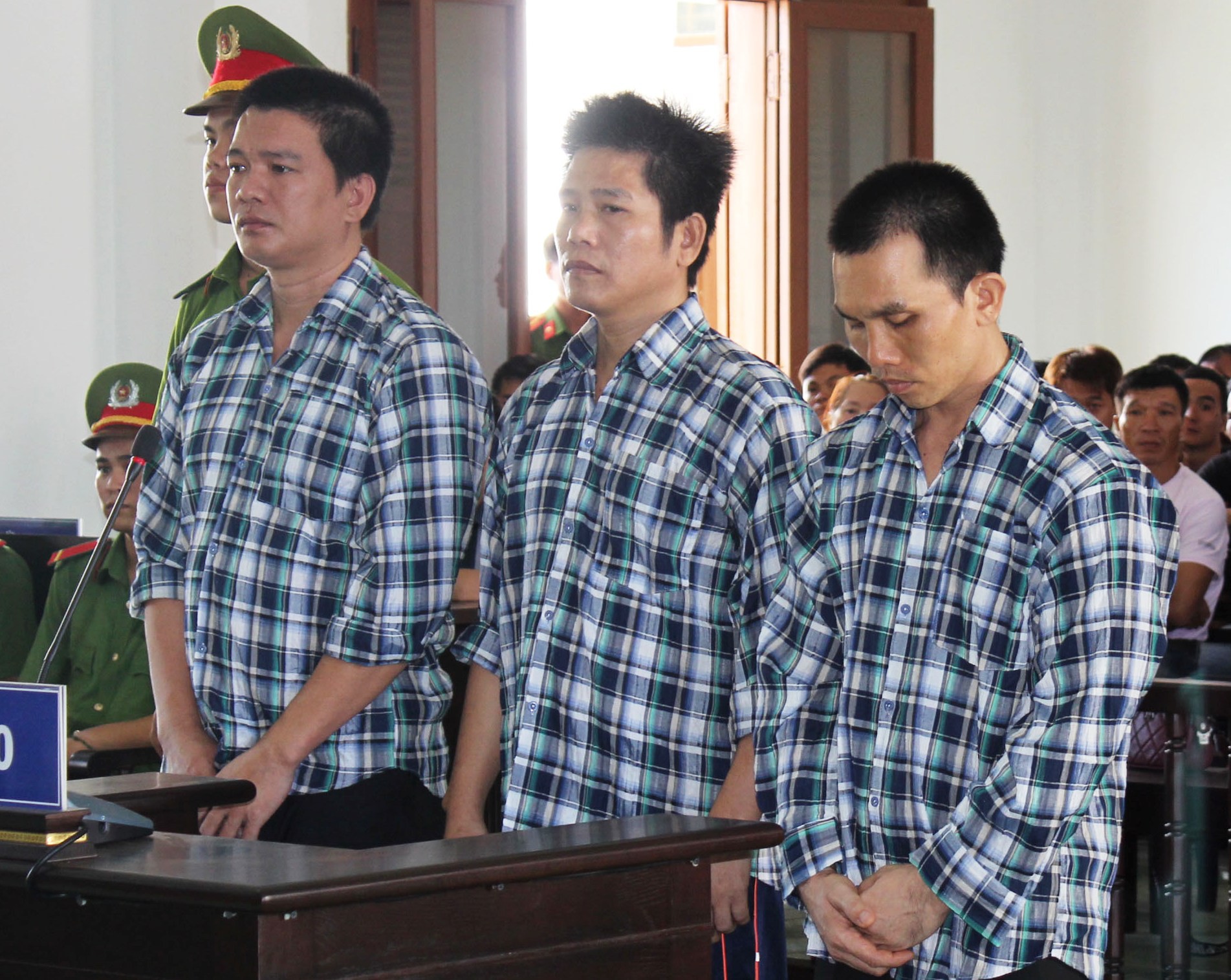 3 tên cướp tiệm vàng táo tợn ở Phú Yên lãnh án - Ảnh 1. 3 tên cướp tiệm vàng táo tợn ở Phú Yên lãnh án - Ảnh 1.