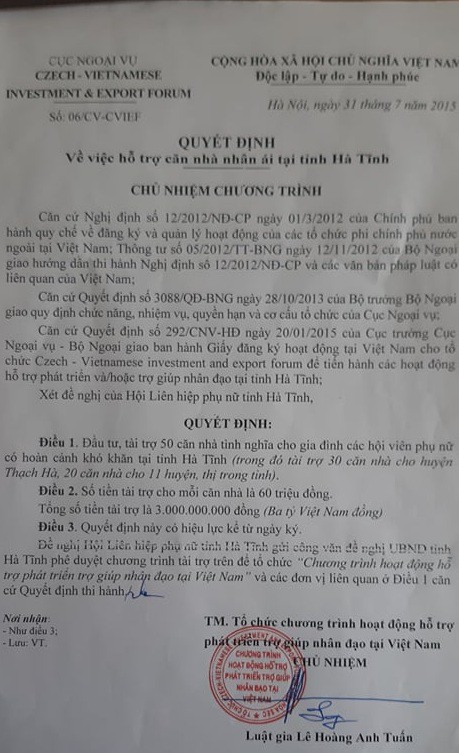 Vụ “nhà báo quốc tế” Lê Hoàng Anh Tuấn: 50 người phụ nữ nghèo bỗng ôm nợ lớn - Ảnh 2.