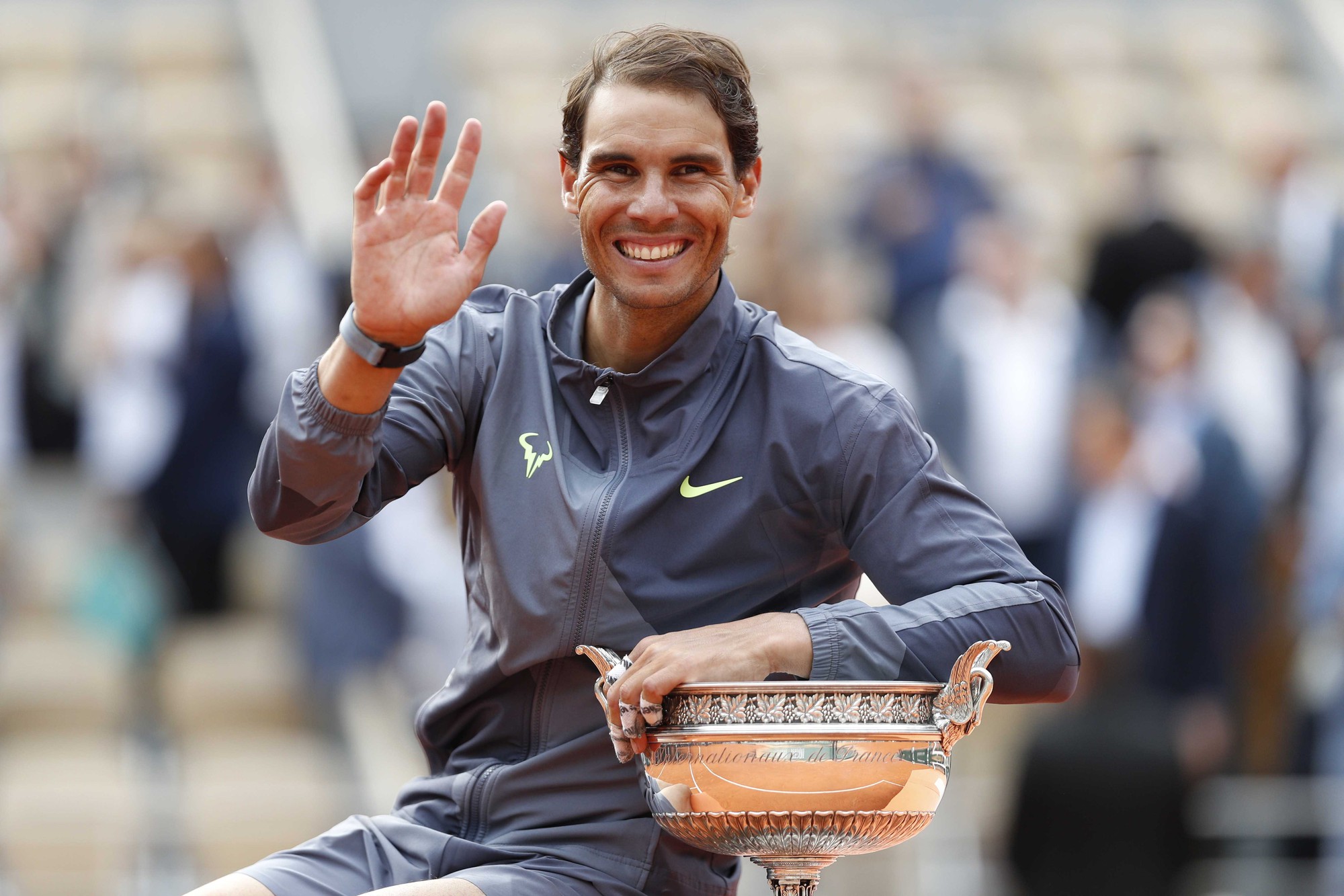 Nadal lần thứ 12 vô địch Pháp mở rộng, đe dọa kỷ lục của Federer - Ảnh 6.