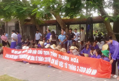CÔNG TY CP XÂY DỰNG HÀ NỘI: Bỏ mặc quyền lợi người lao động - Ảnh 1. CÔNG TY CP XÂY DỰNG HÀ NỘI: Bỏ mặc quyền lợi người lao động - Ảnh 1.
