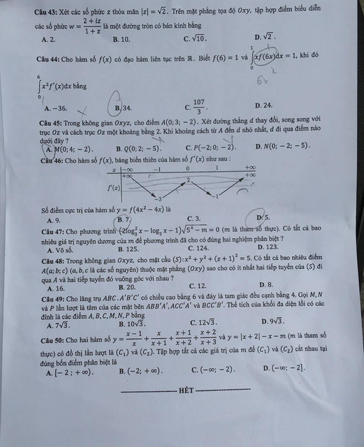 Thi THPT quốc gia 2019: Thí sinh thở phào về đề thi toán - Ảnh 7.