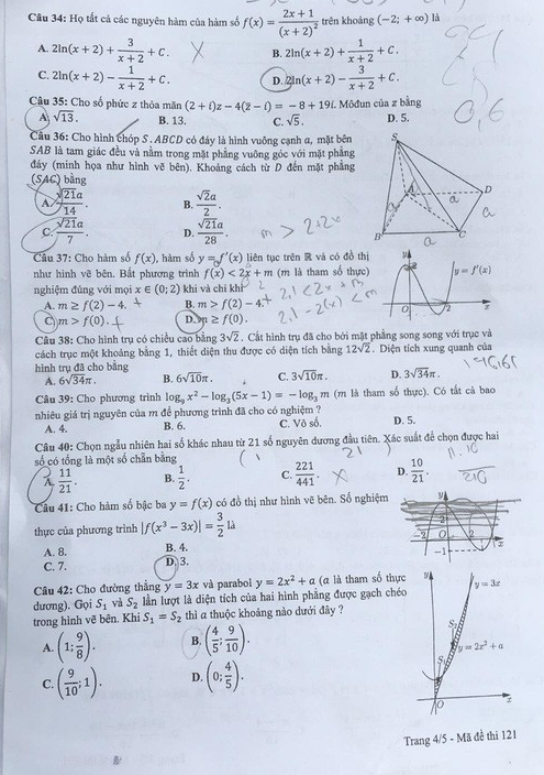 Thi THPT quốc gia 2019: Thí sinh thở phào về đề thi toán - Ảnh 6.