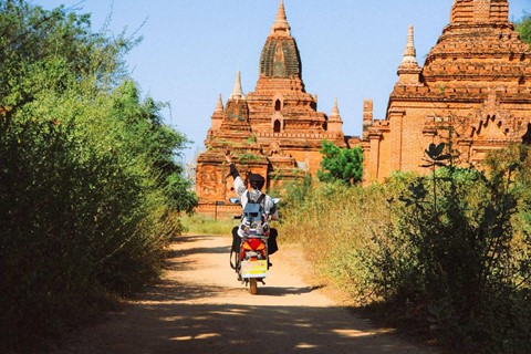 Tiếng vó ngựa len lỏi giữa những khu đền ở Myanmar - Ảnh 1.