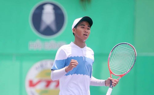 Vũ Hà Minh Đức tiếp tục gây sốc ở Giải ITF trẻ - Ảnh 1.