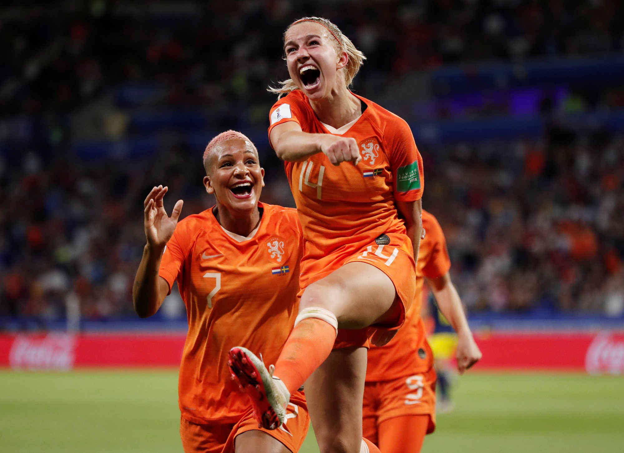 Hà Lan vào chung kết World Cup nữ nhờ bàn thắng vàng - Ảnh 4.