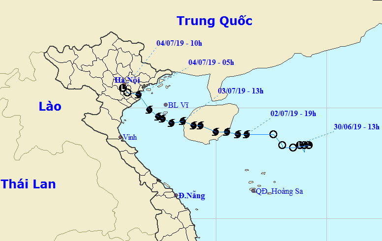 Tin cuối cùng về bão số 2 - Ảnh 1.