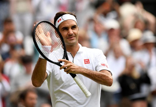 Vào vòng 4 Wimbledon 2019: Hai kỷ lục mới của Federer - Ảnh 1.