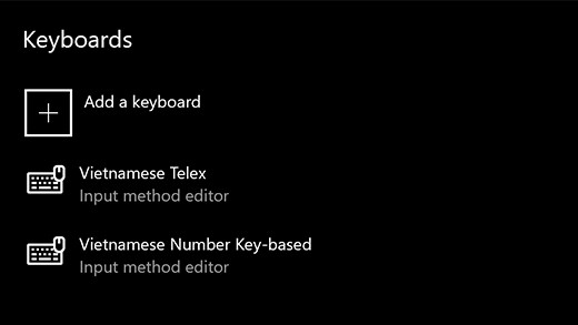 Bộ gõ tiếng Việt đã có mặt ở phiên bản cập nhật Windows 10 - Ảnh 3.