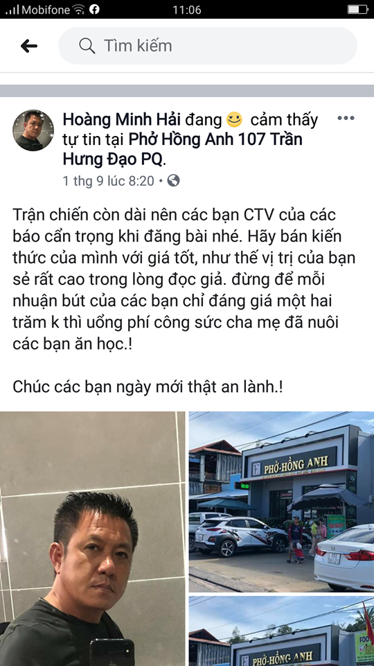 Chủ quán phở ở Phú Quốc liên tục đe dọa, xúc phạm những người làm báo - Ảnh 4.